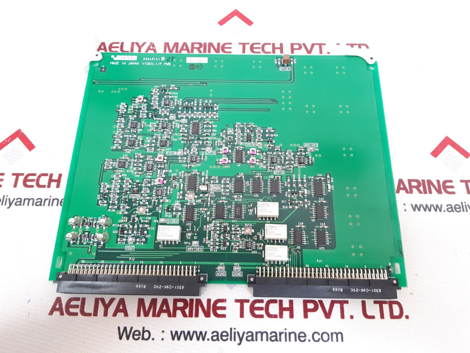 Tokimec video-i/f pwb pcb card