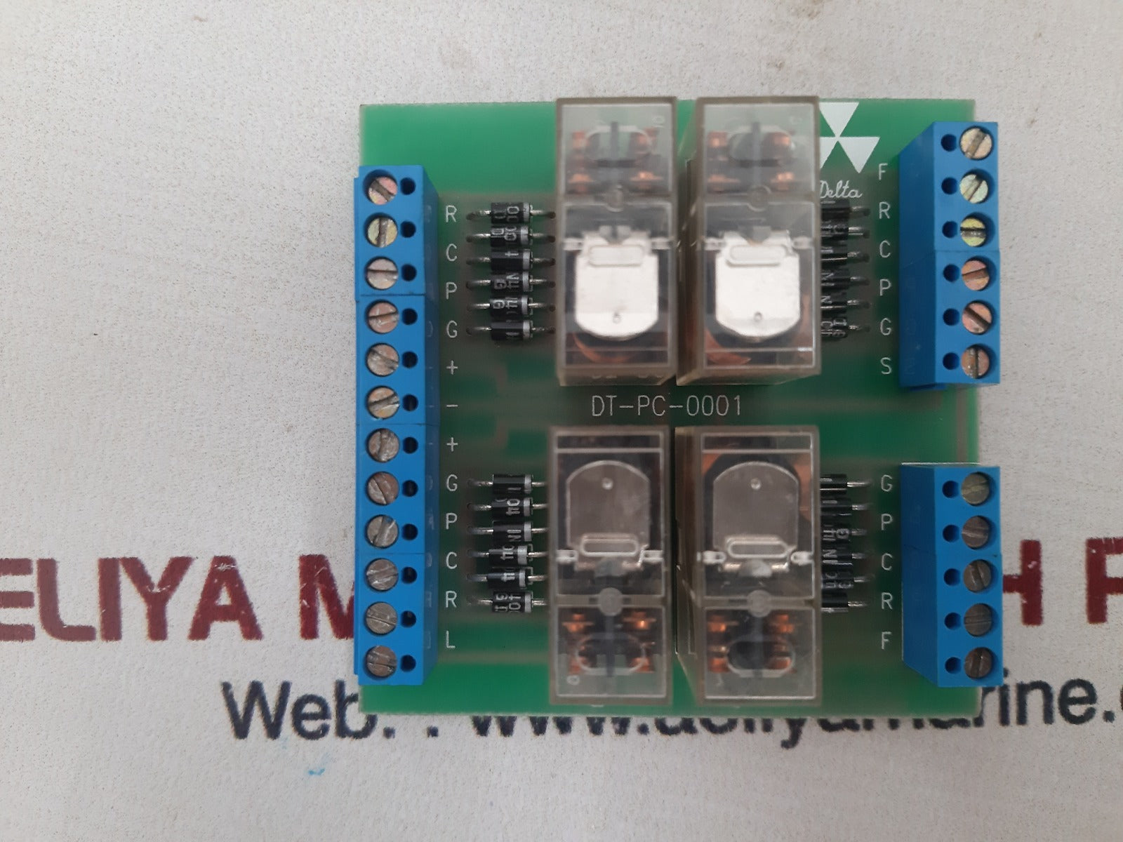 Delta dt-pc-0001 pcb card
