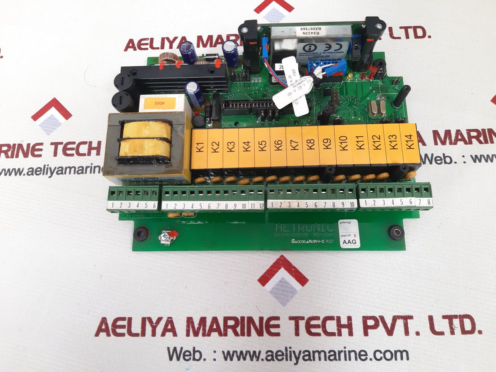 Hetronic rx-14b/10b/6b plug connection