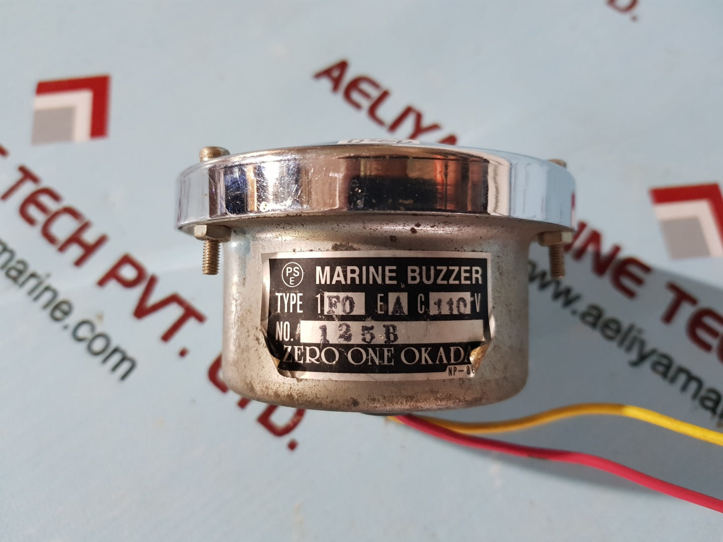 Zero one okada 1f0 ea c 110v marine buzzer