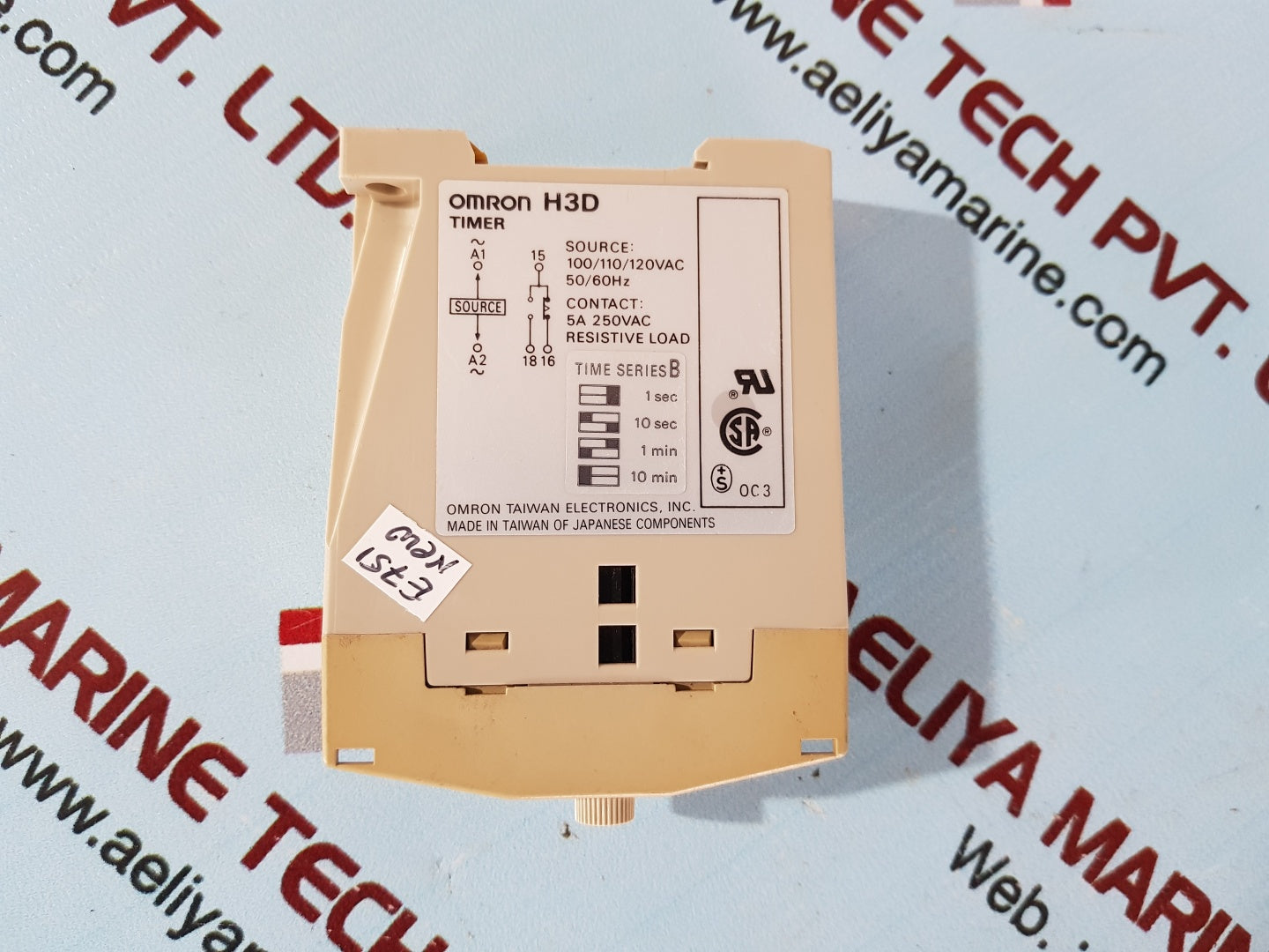 Omron h3d timer 100/110/120vac 50/60hz