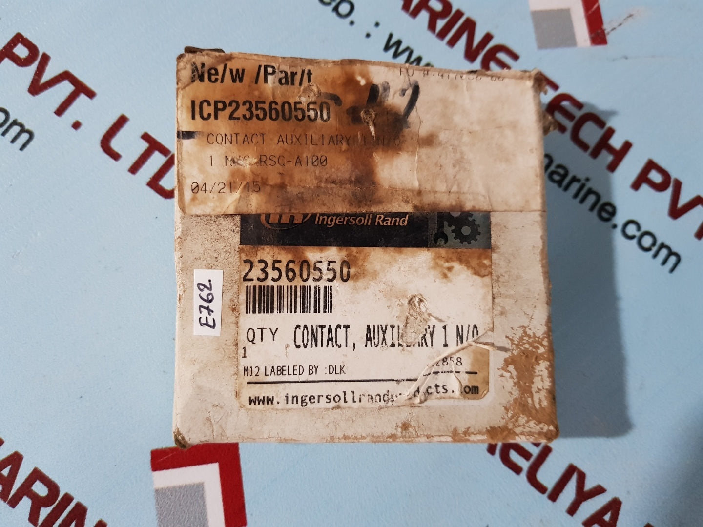 Ingersoll rand icp23560550 auxiliary contact rsc-a100