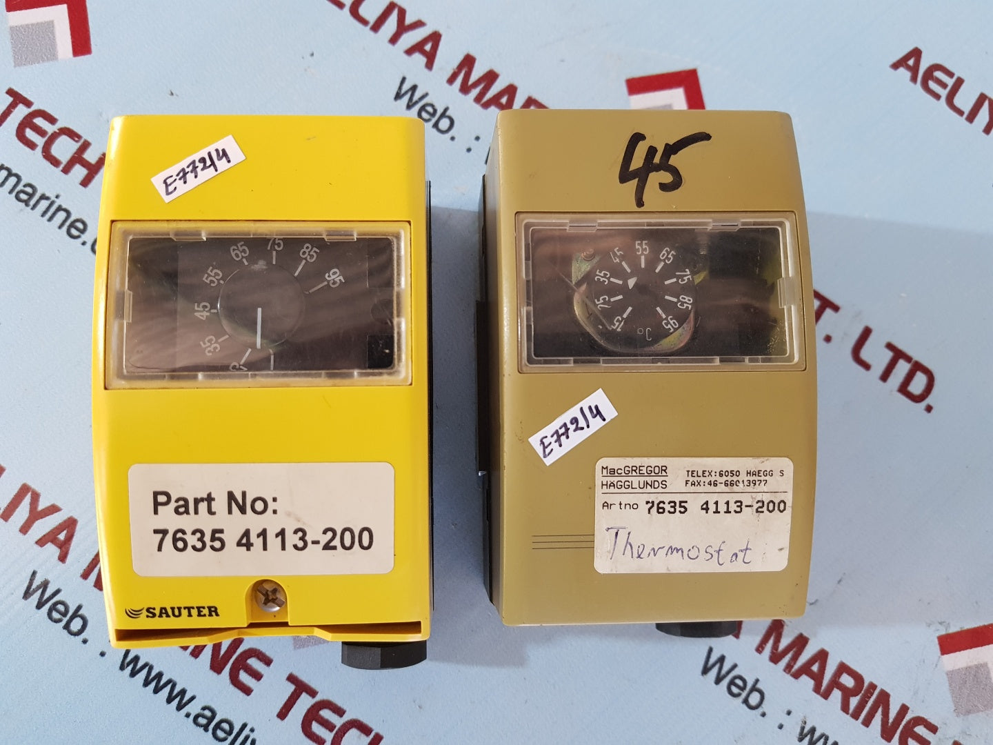Sauter 7635 4113-200 thermostat