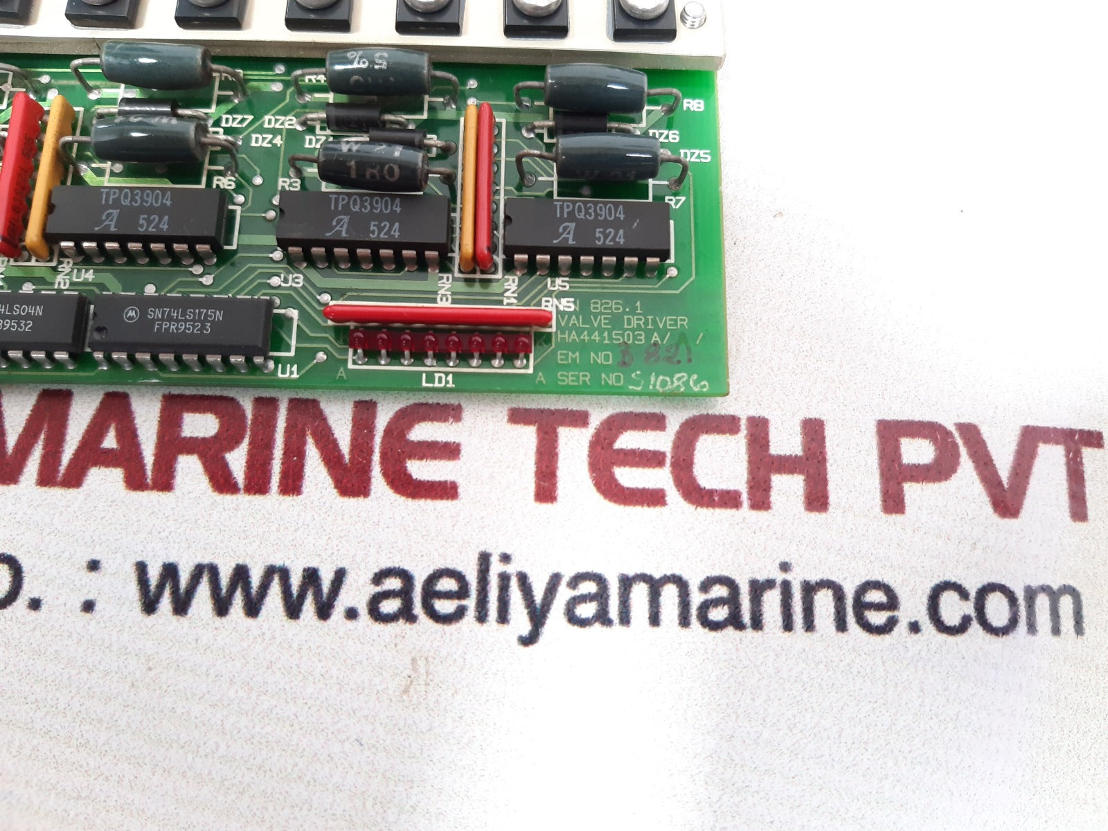 Norcontrol nn 826.1 vavle driver ha441503 a/a