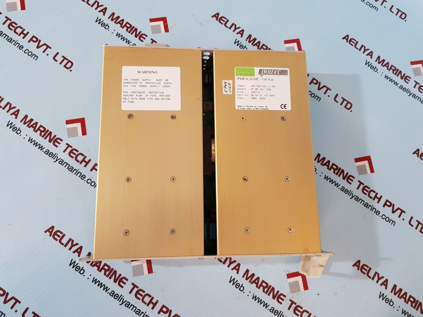 Powec pmp 6.24 sic-110 vac power supply