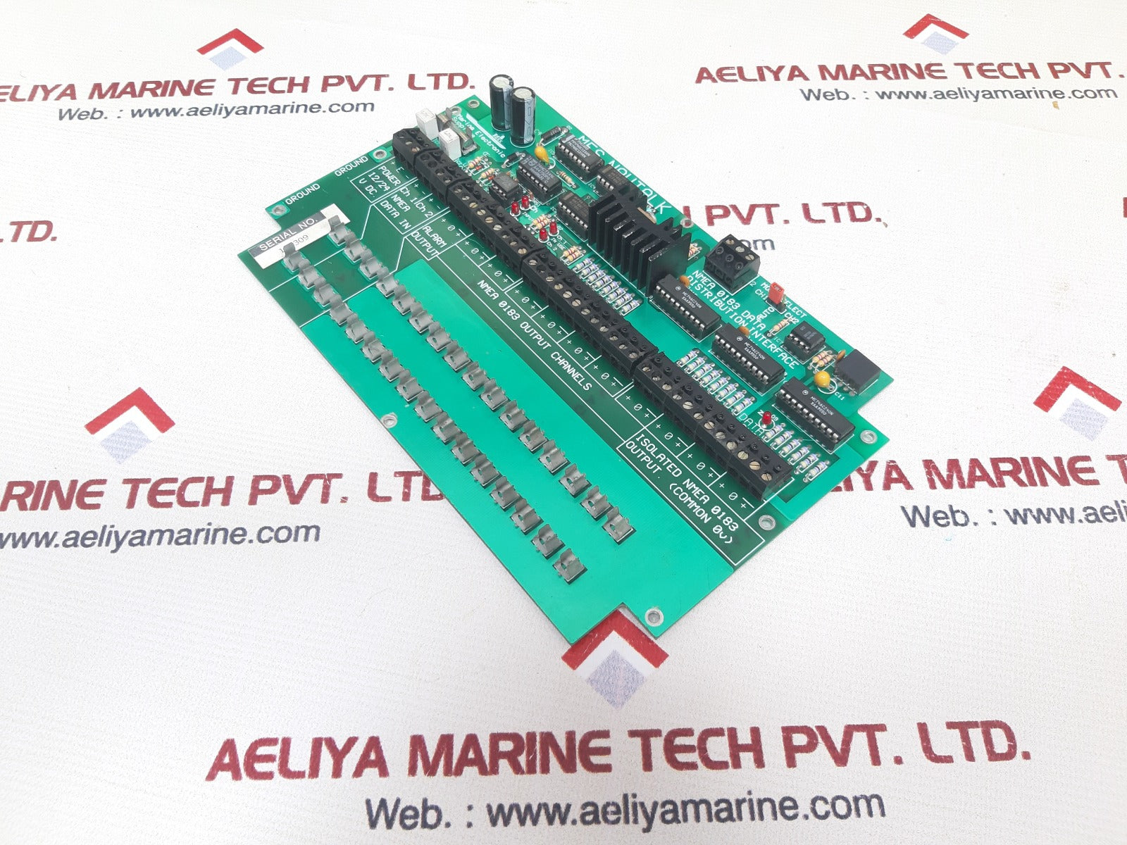 Mes navtalk nmea 0183 data distribution interface card