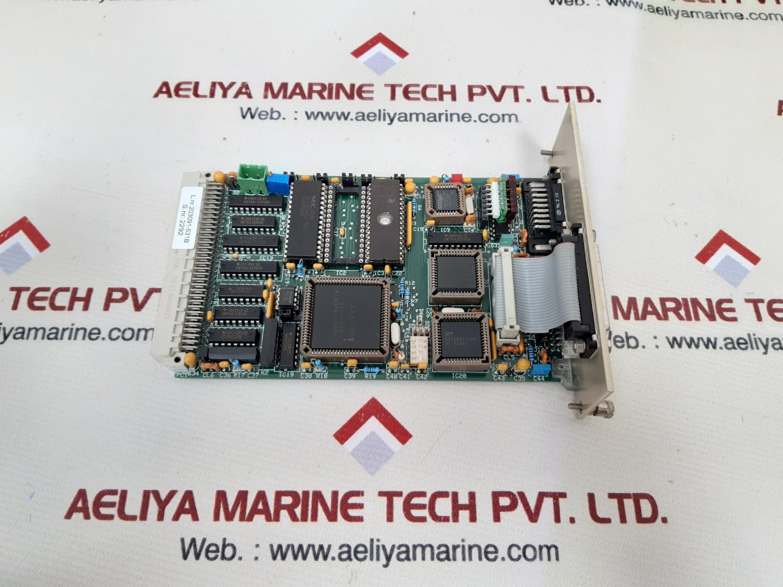 Moland c.p.2 203091-531b pc board input module