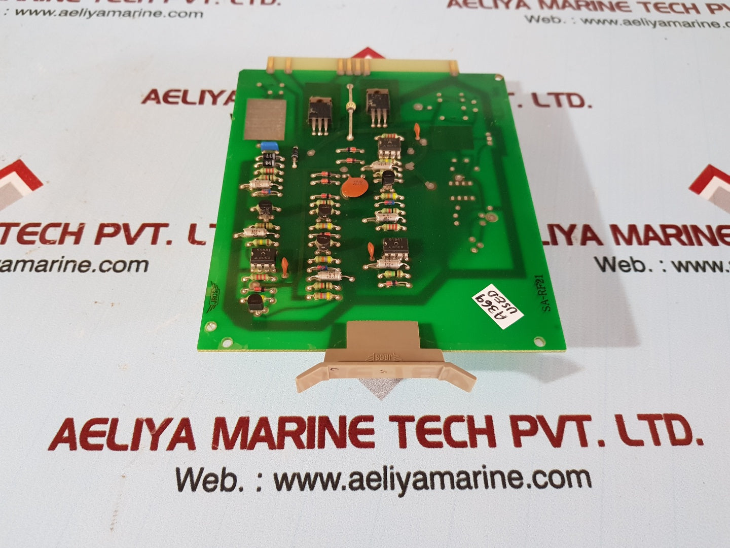 Jrcs sa-rf21 annunciator pcb circuit card