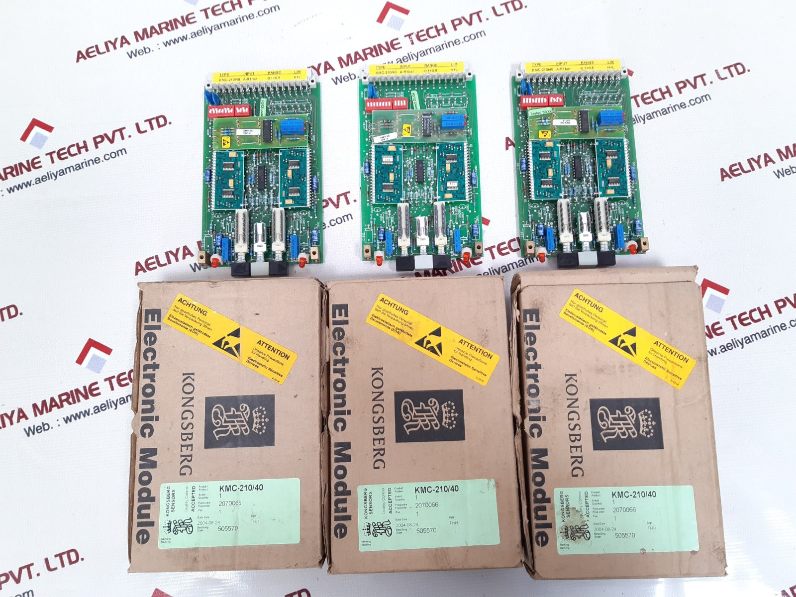 Kongsberg kmc-210/40 electronic module