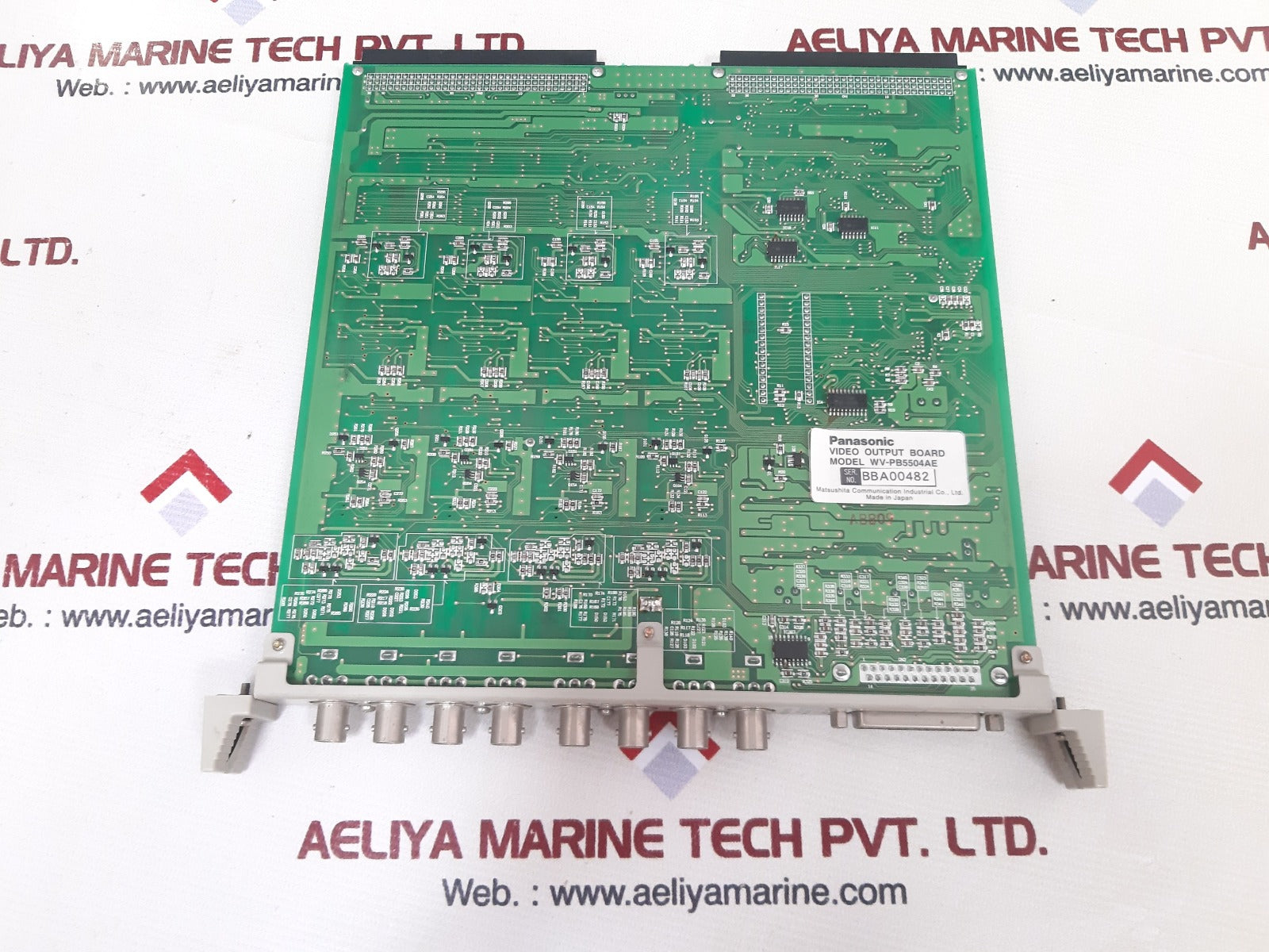 Panasonic wv-pb5504ae video output board