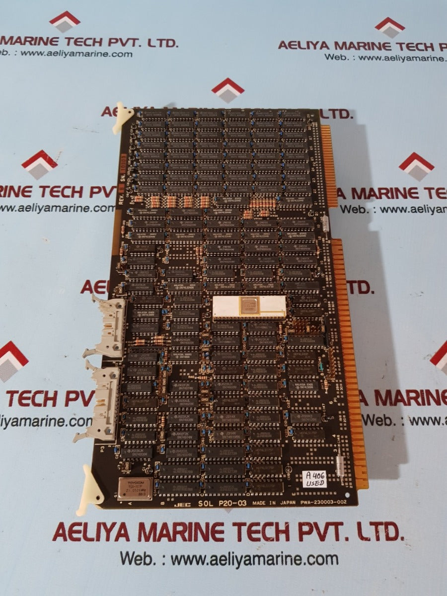 Jec sol p20-03 pcb card pwa-230003-002