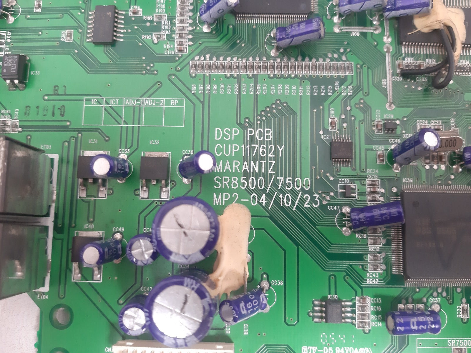 Marantz sr8500/7500 pcb card