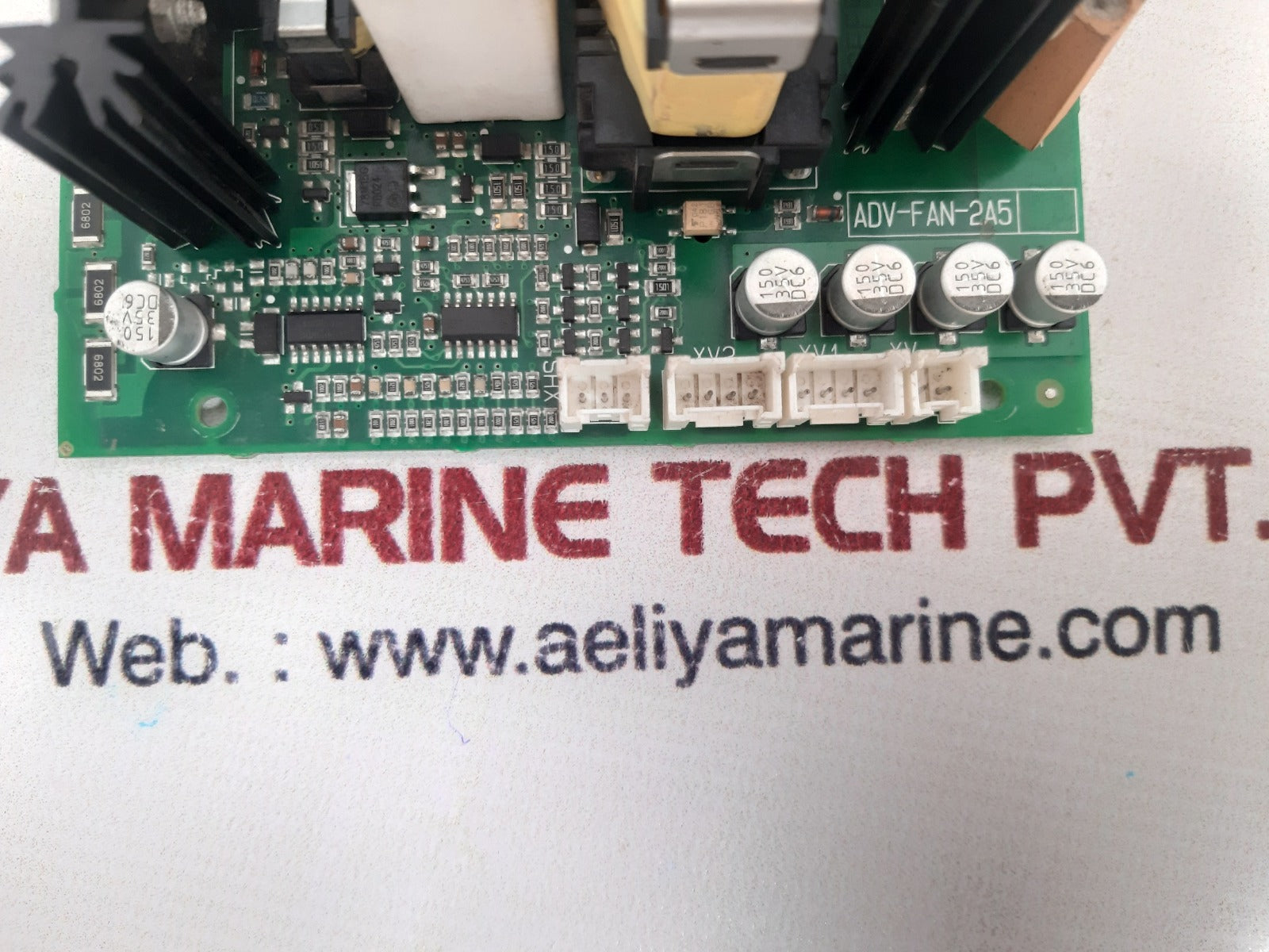 Gefran adv-fan-2a5 pcb card ecs2277-4