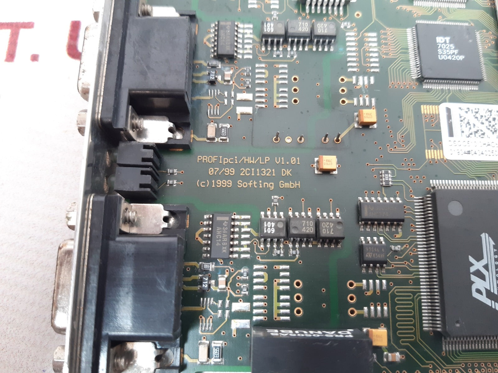 Softing profibus pb-if-2ms v1.01 pcb card