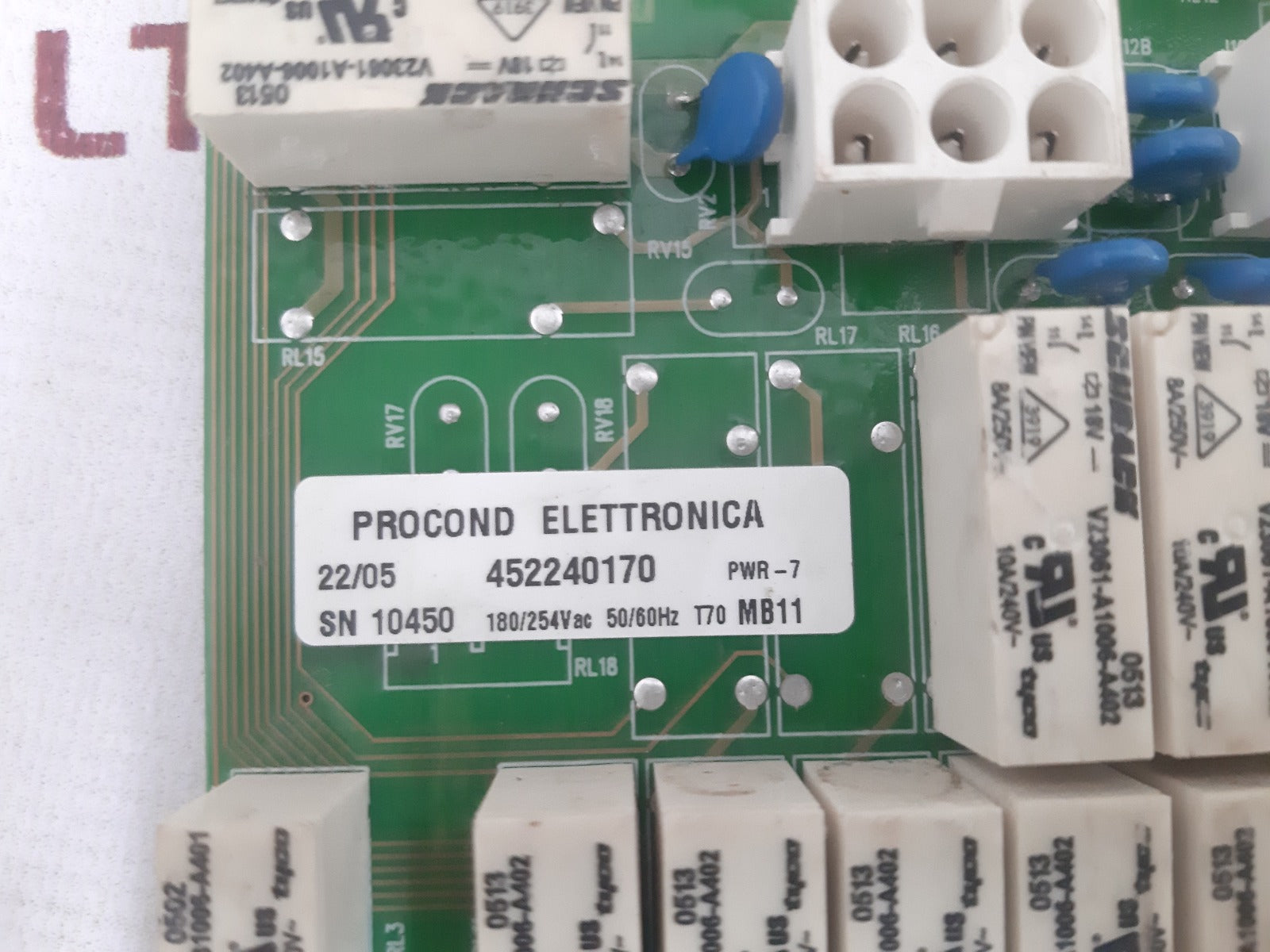 Procond elettronica 452200170 power supply board