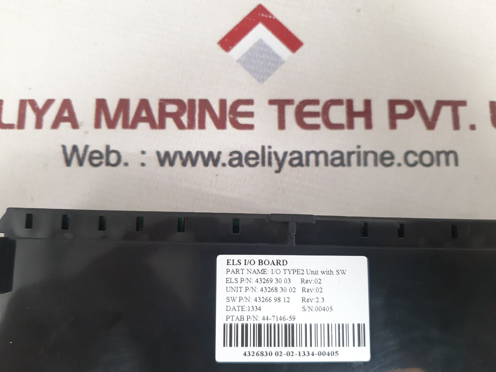 Electrolux Els 432693003 pcb i/o circuit module