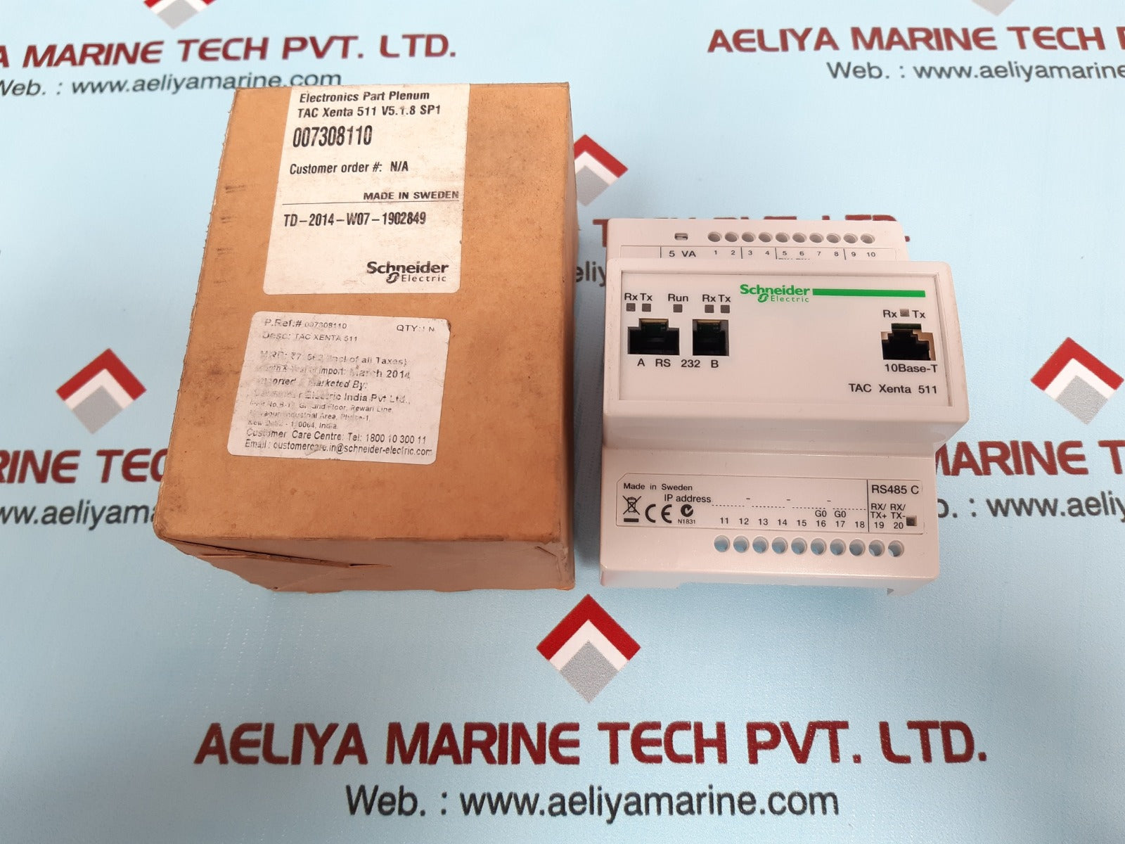 Schneider electric tac xenta 511 web server for lonworks network