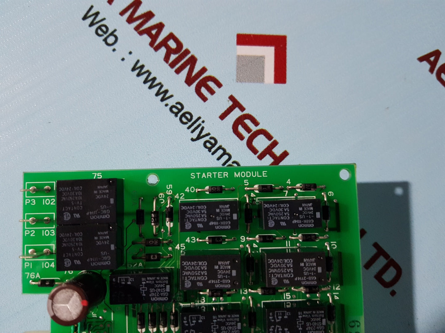 Terasaki esm-104 starter module k/87z/5-001d