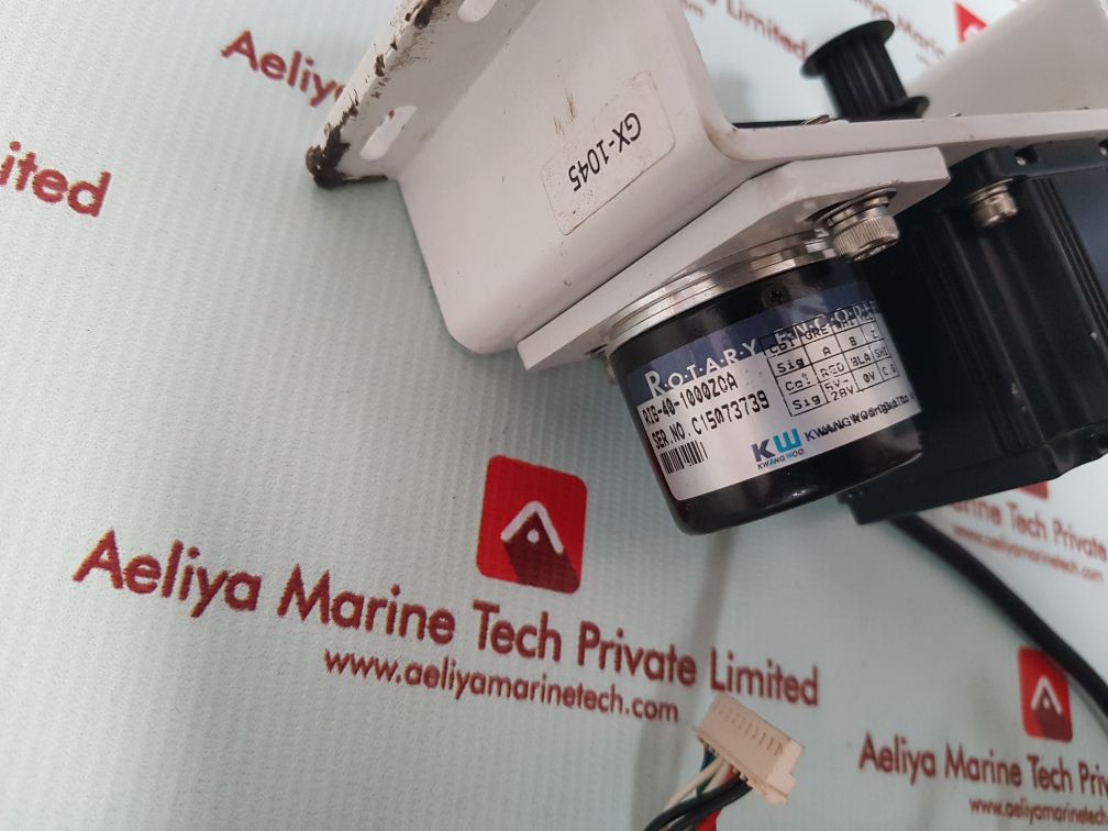 Daehwa b630-3000-ms7 brushless dc motor with rib-40-1000zca rotary encoder