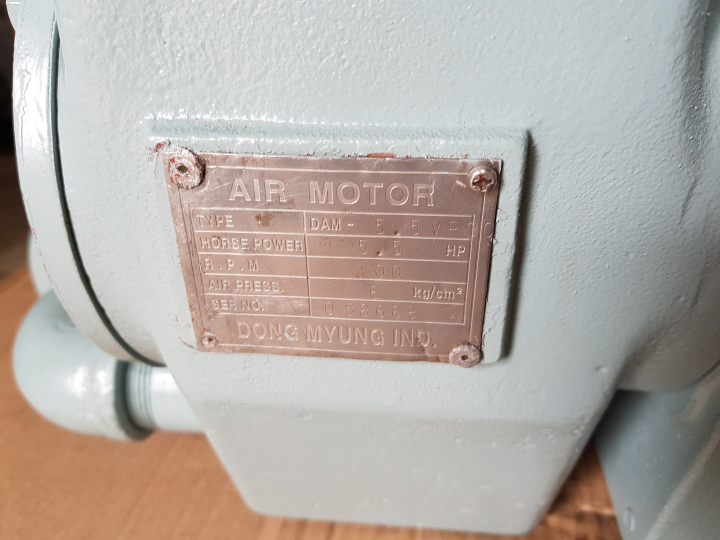 Dong Myung dam-5.5vp30 gangway winch air motor