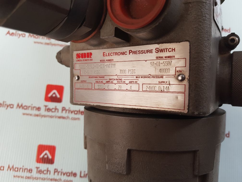 Sor 522e1-tc511-p6-c2a-wvttyy electronic pressure switch