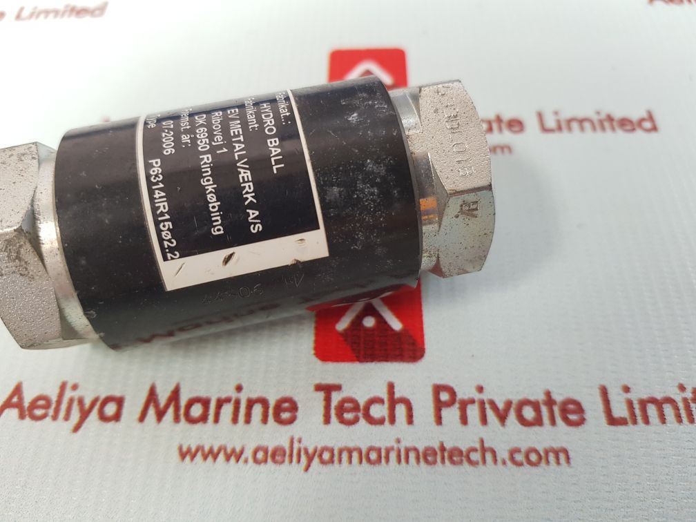 Ev metalvaerk p6314ir1502.2 hydro ball