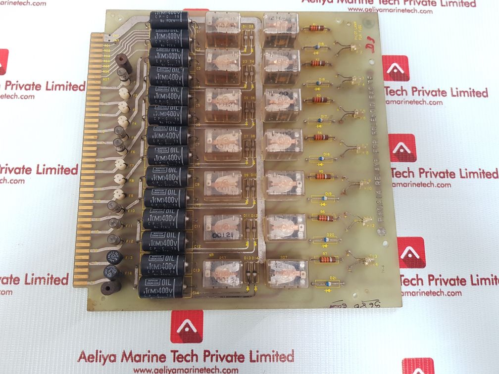 214 relays for solenoid excite pcb card