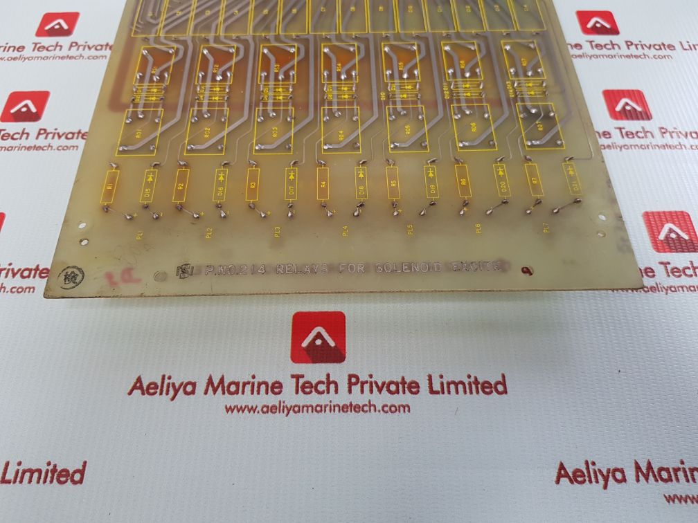 214 relays for solenoid excite pcb card