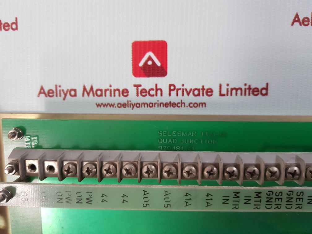 Selesmar italia 970491 a3 quad transmitter input pcb
