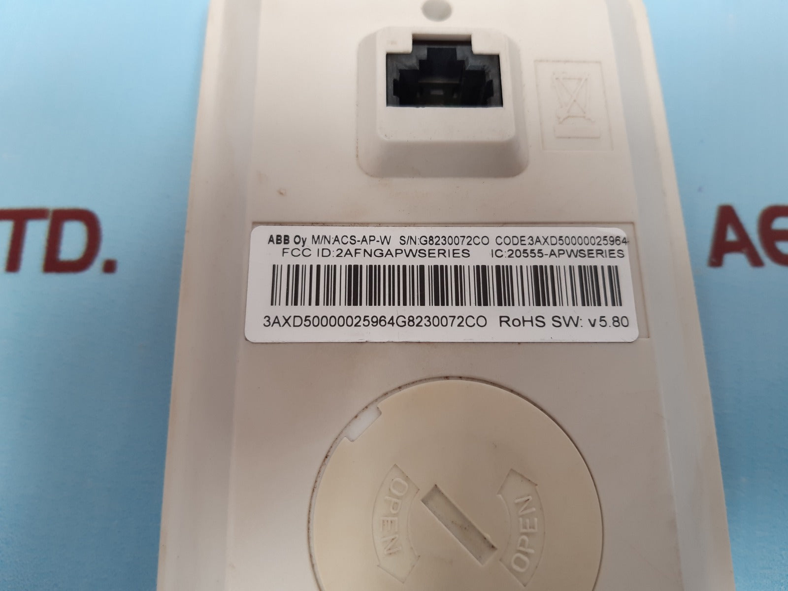 Abb acs-ap-w inverter operator panel