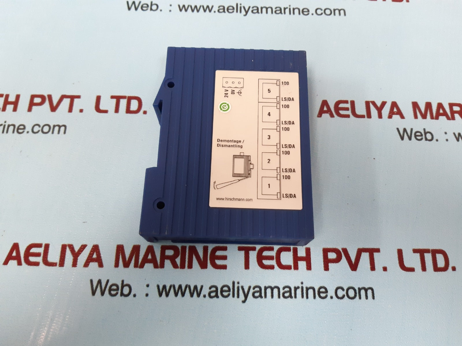 Hirschmann spider 5tx ethernet rail switch