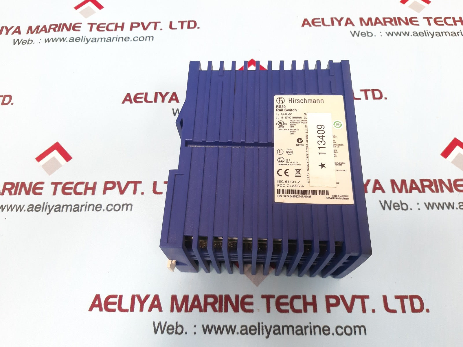 Hirschmann rs30-0802t1t1sdbphh06.0.03 industrial ethernet rail switch