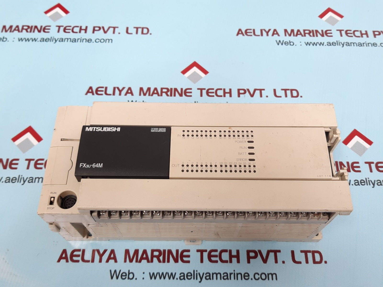 Mitsubishi fx3u-64mr/es programmable controller