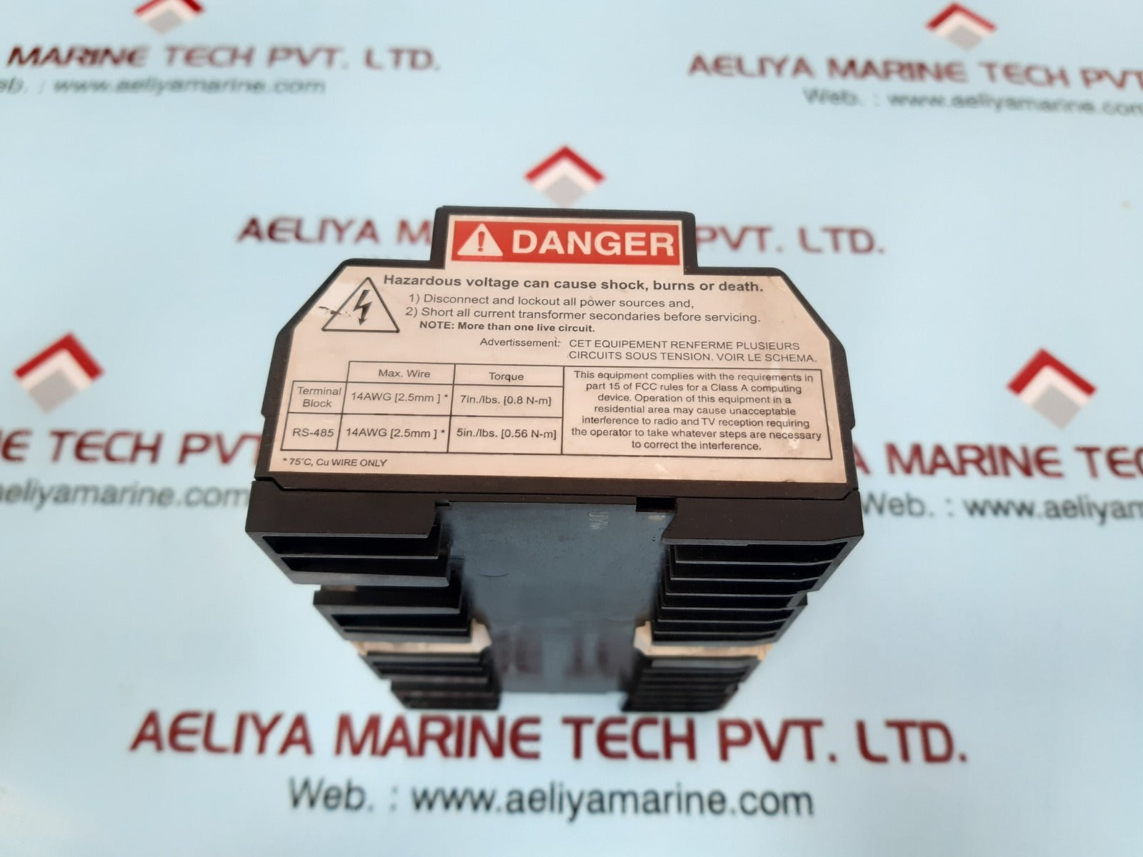 Allen-bradley 1408-tr2a-ent powermonitor 1000