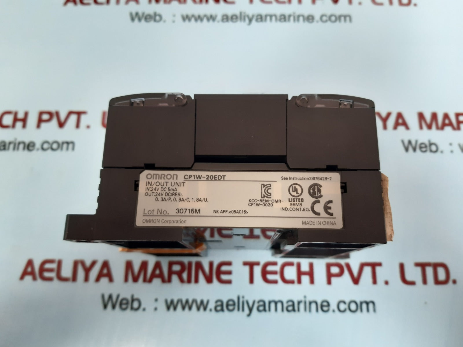 Omron cp1w-20edt expansion module