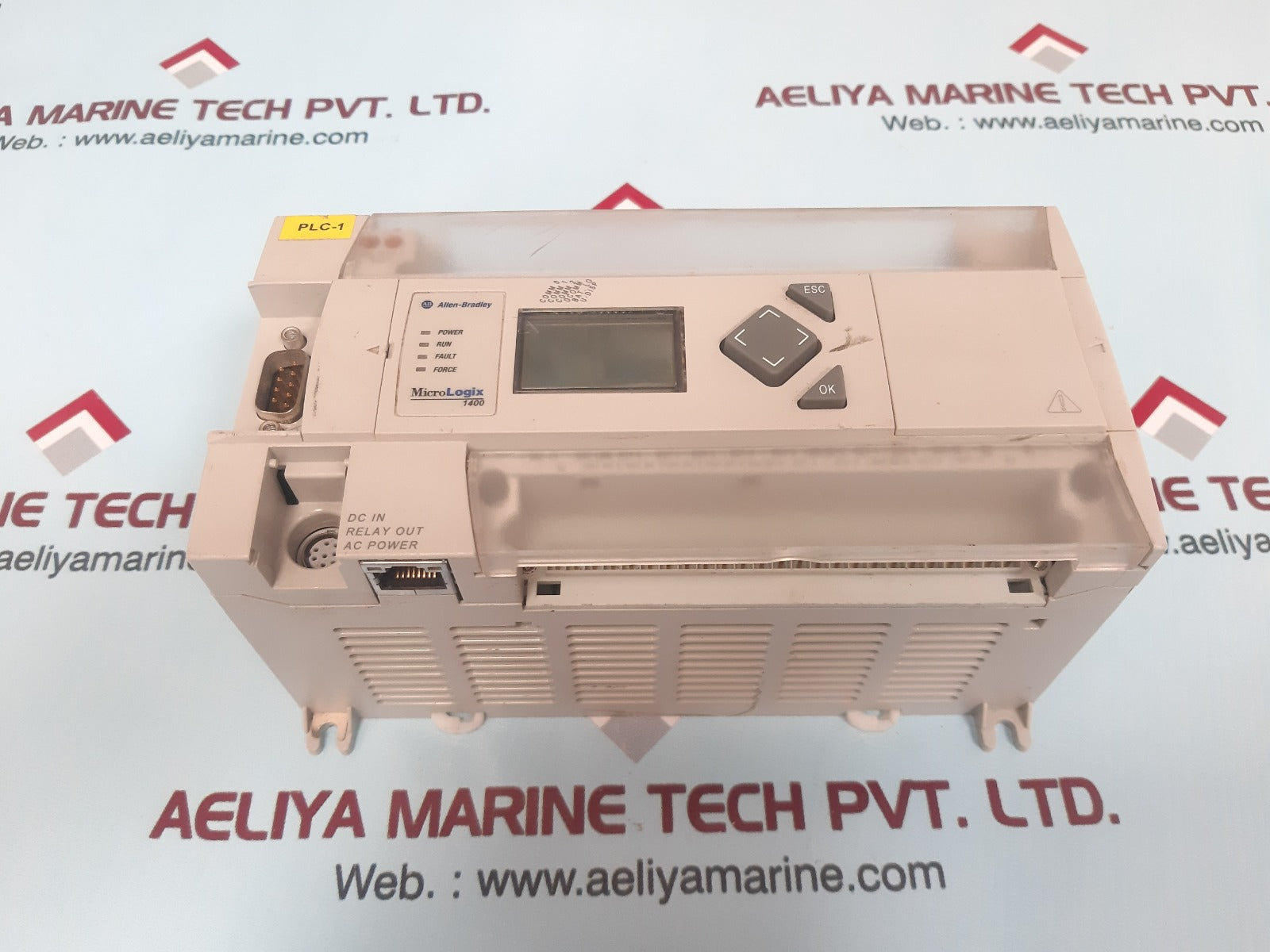 Allen-bradley micrologix 1400 1766-l32bwa 32 point controller