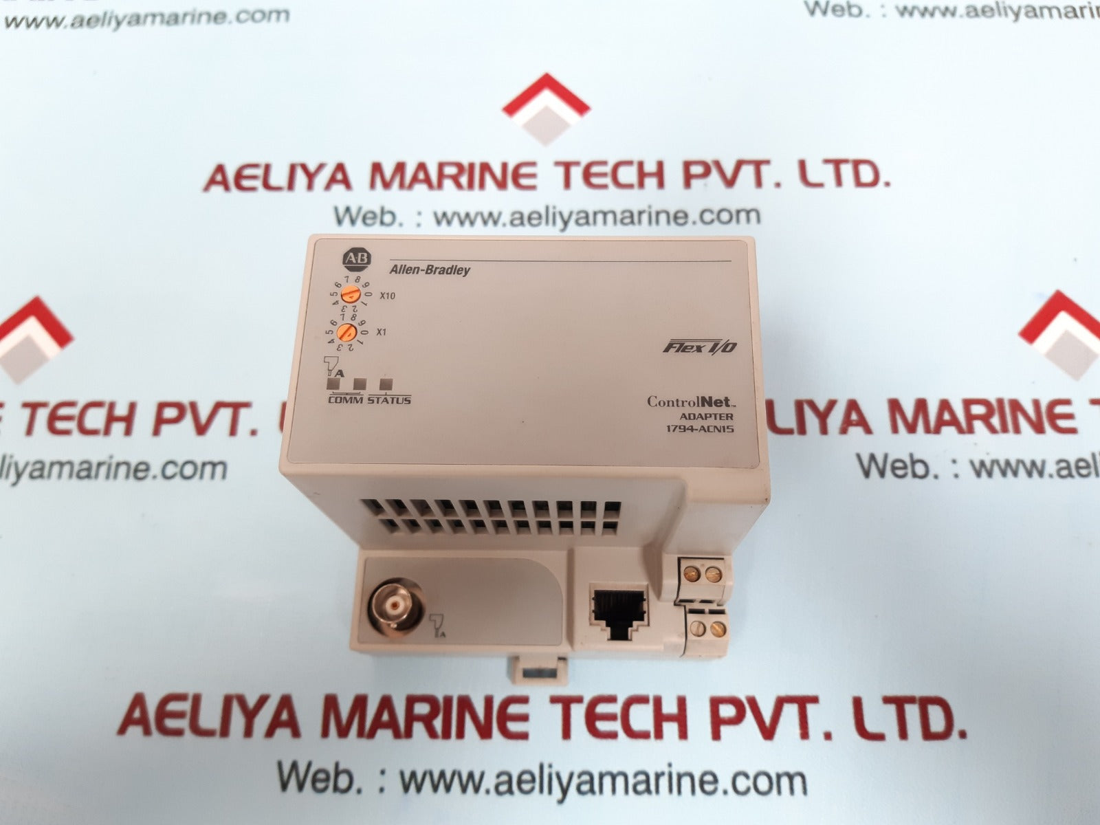 Allen-bradley 1794-acn15 flex i/0 control net adapter ser.d