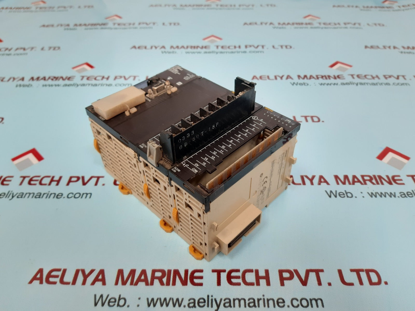 Omron cj1w-od212 output unit module cj1h-cpu66h