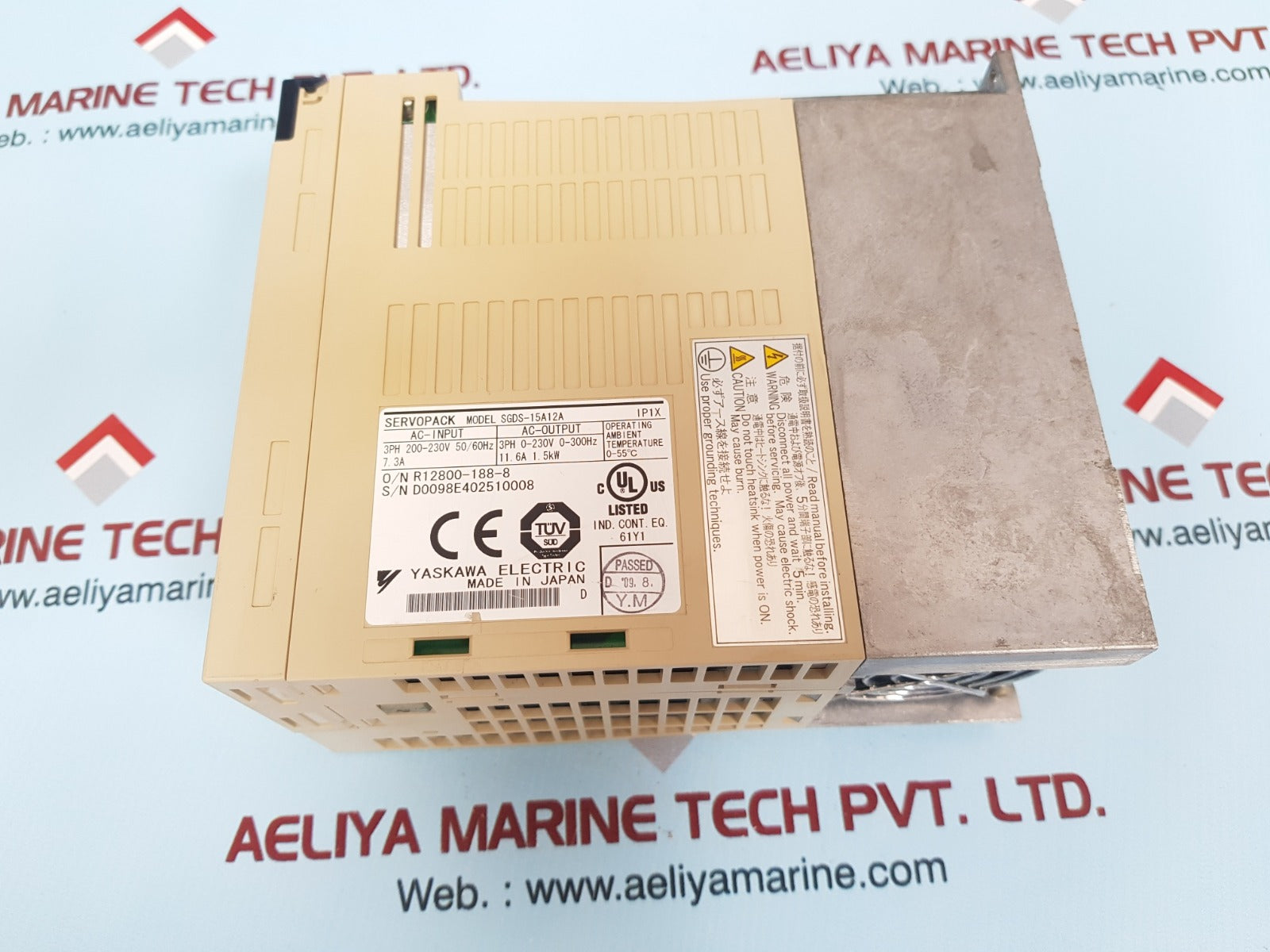 Yaskawa sgds-15a12a servo drive