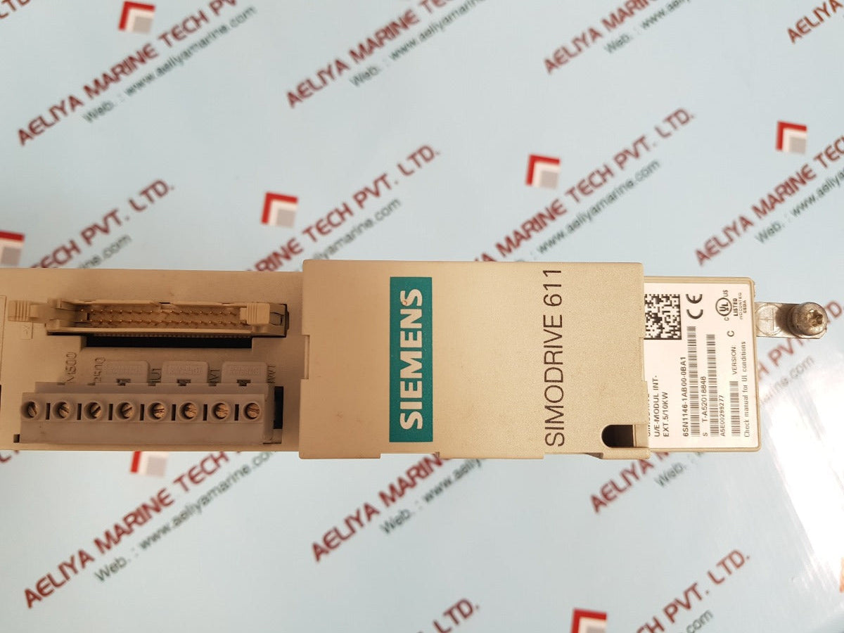 Siemens simodrive 611 infeed module 6sn1146-1ab00-0ba1