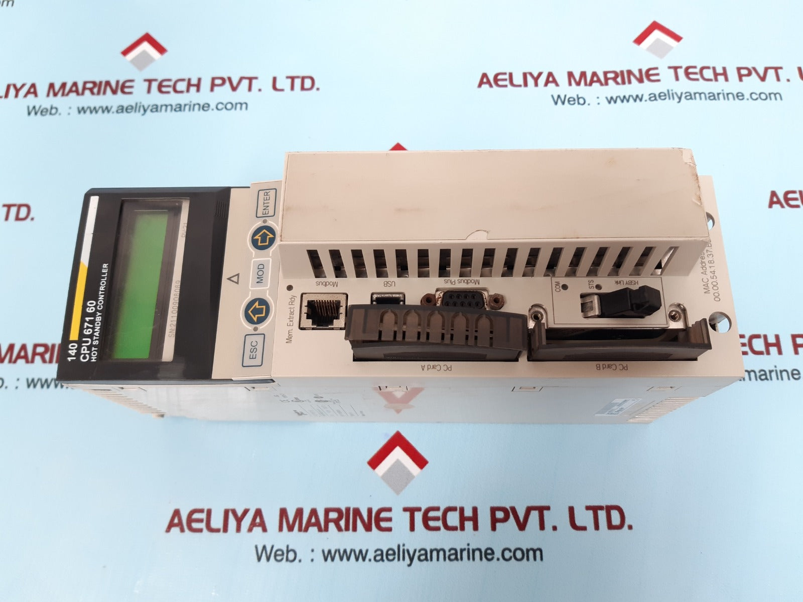 Schneider electric 140cpu67160 cpu module