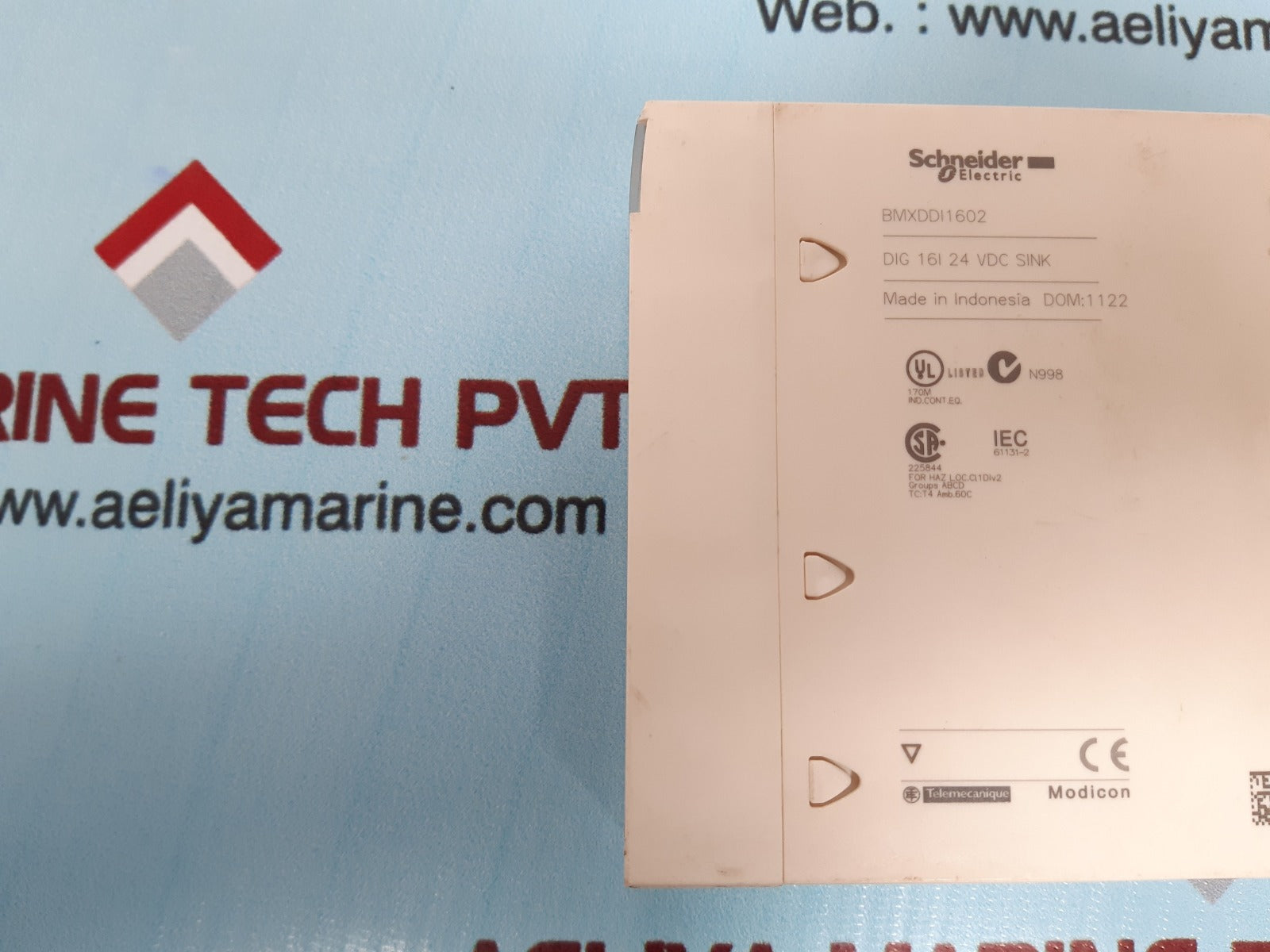 Schneider bmxddi1602 discrete output module dom: 1122