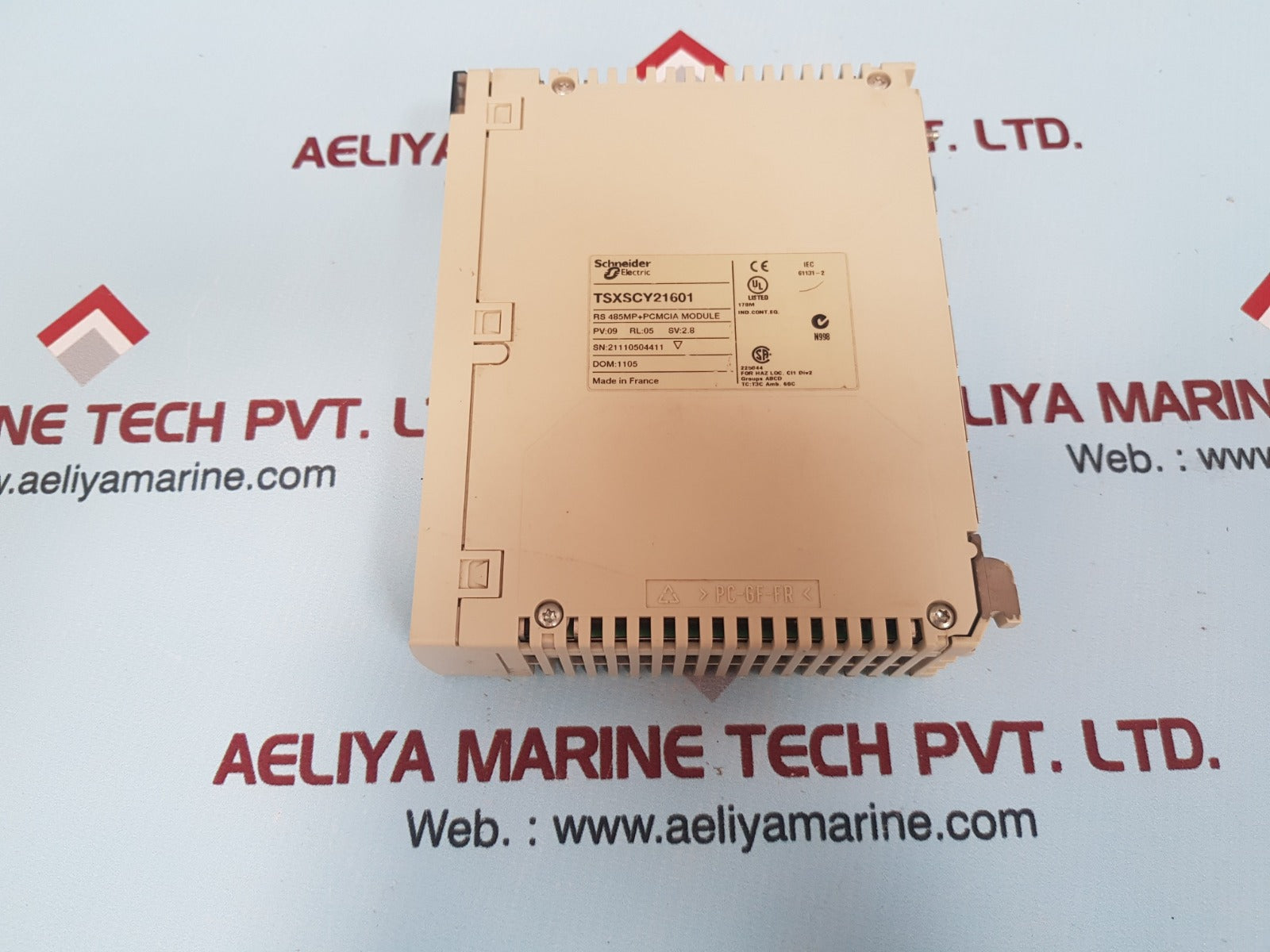 Schneider electric tsxscy21601 rs 485mp+pcmcia module