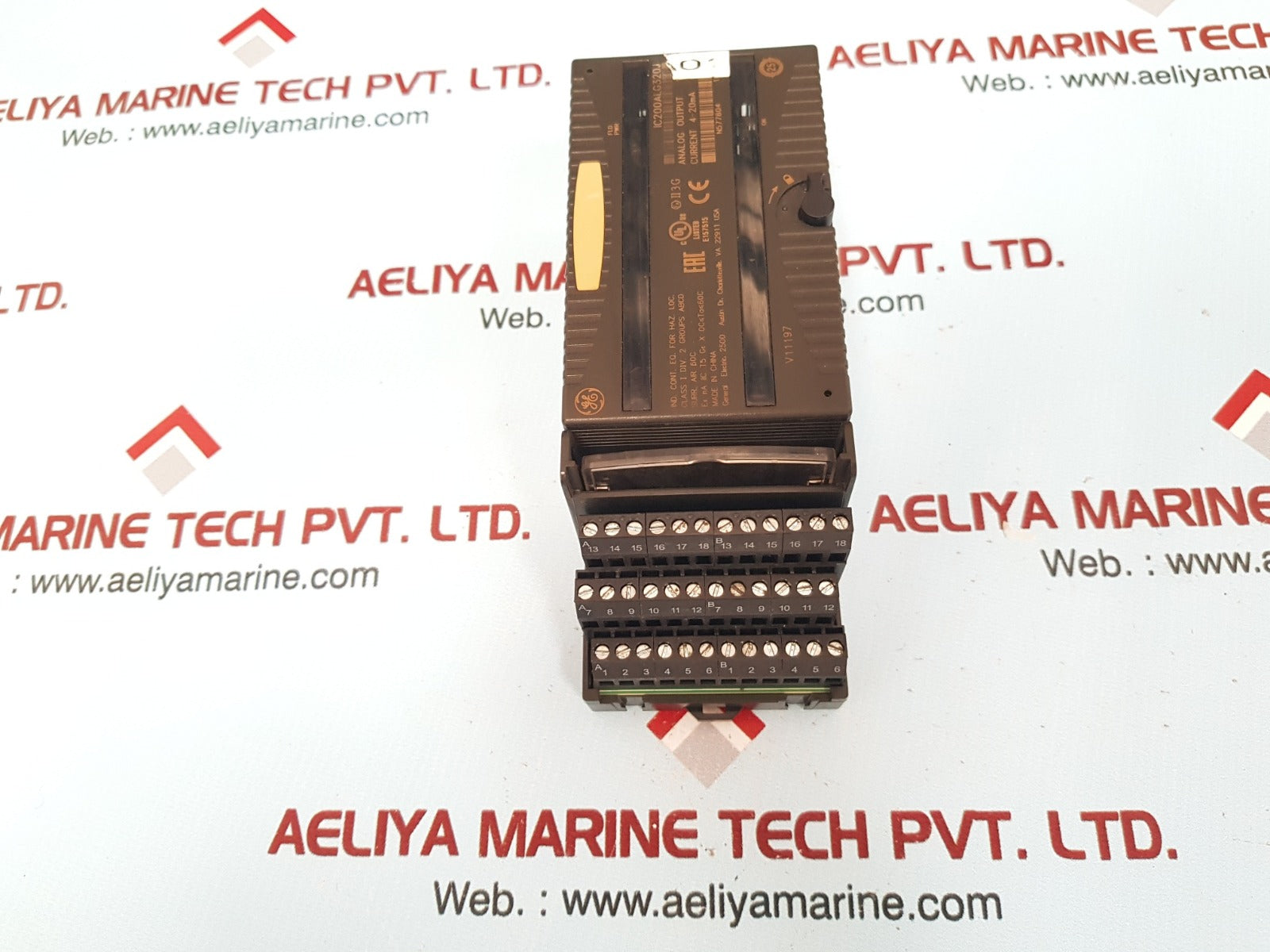 Ge ic200alg320j analog output module