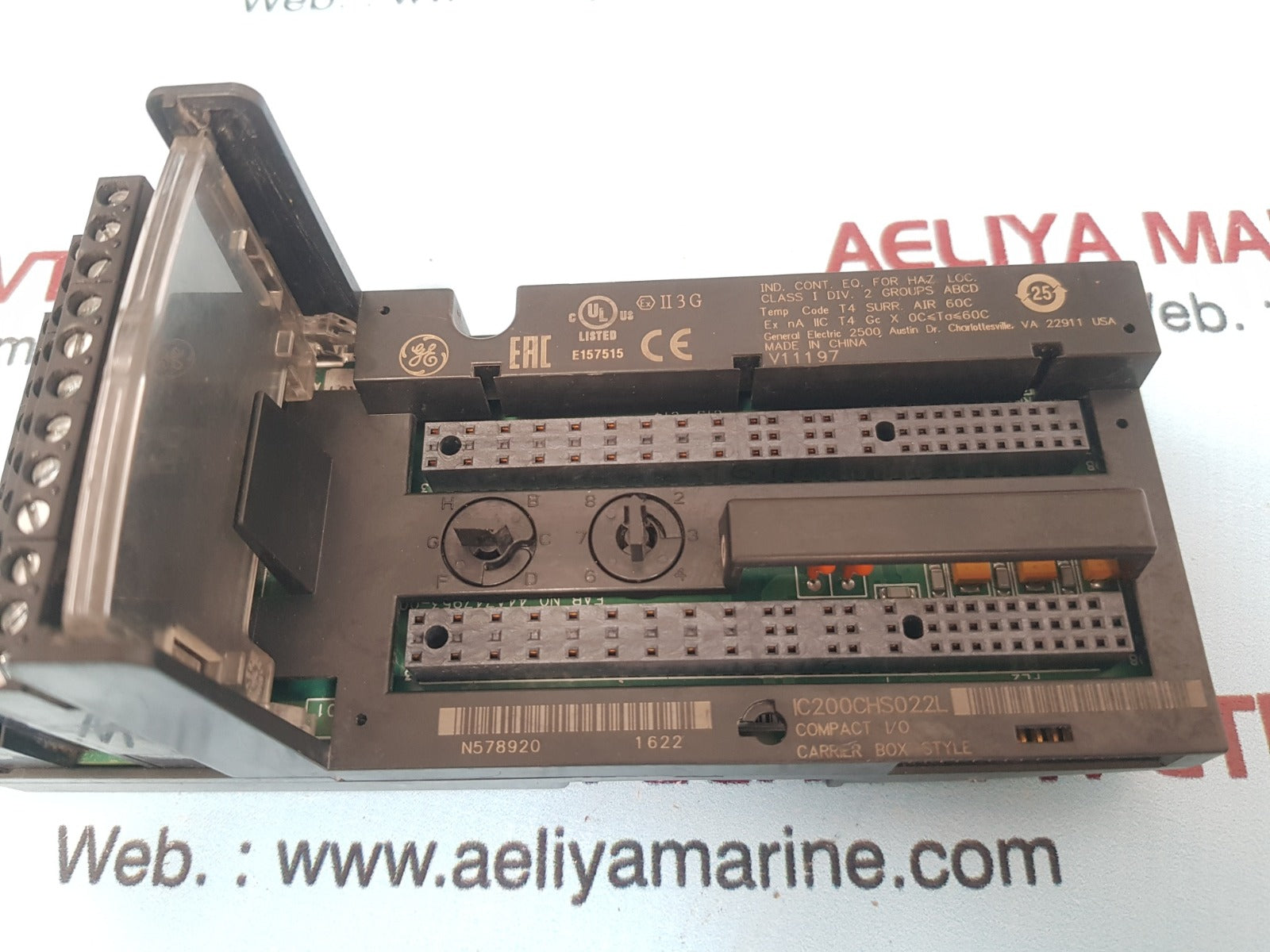 Ge ic200chs022l compact carrier i/o box