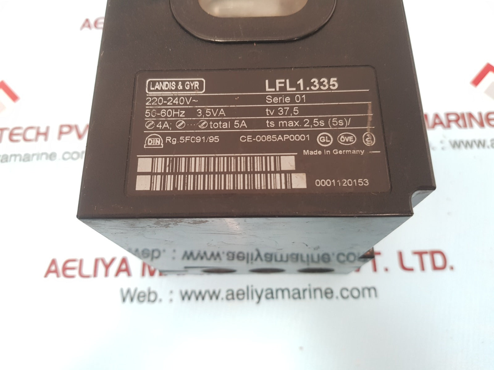 Landis & gyr lfl1.335 gas burner controller