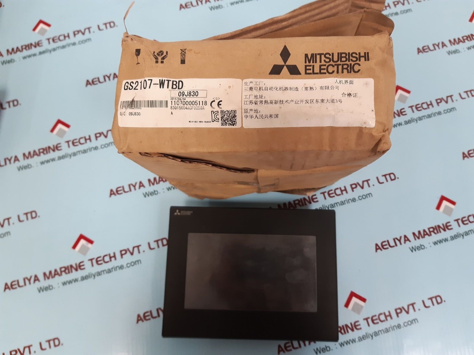 Mitsubishi electric gs2107-wtbd touch screen panel