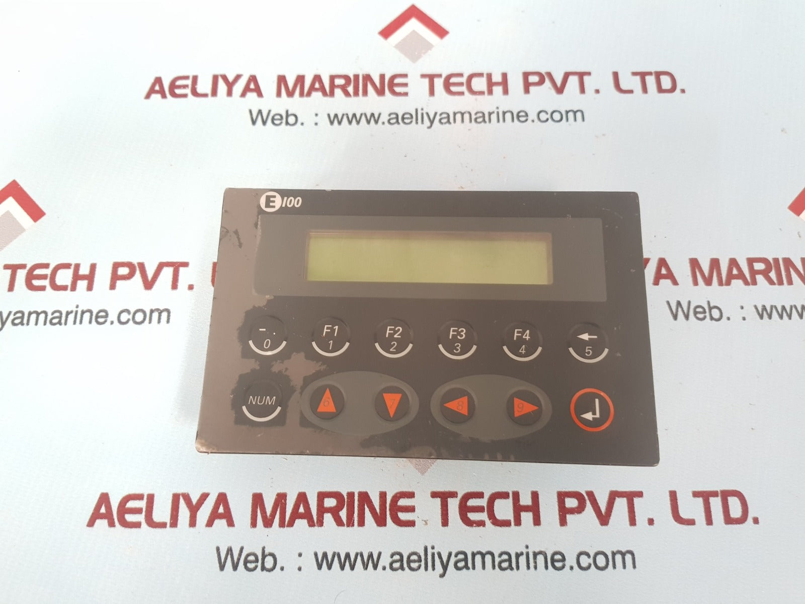 Beijer electronics mac/mta e100 operator interface panel