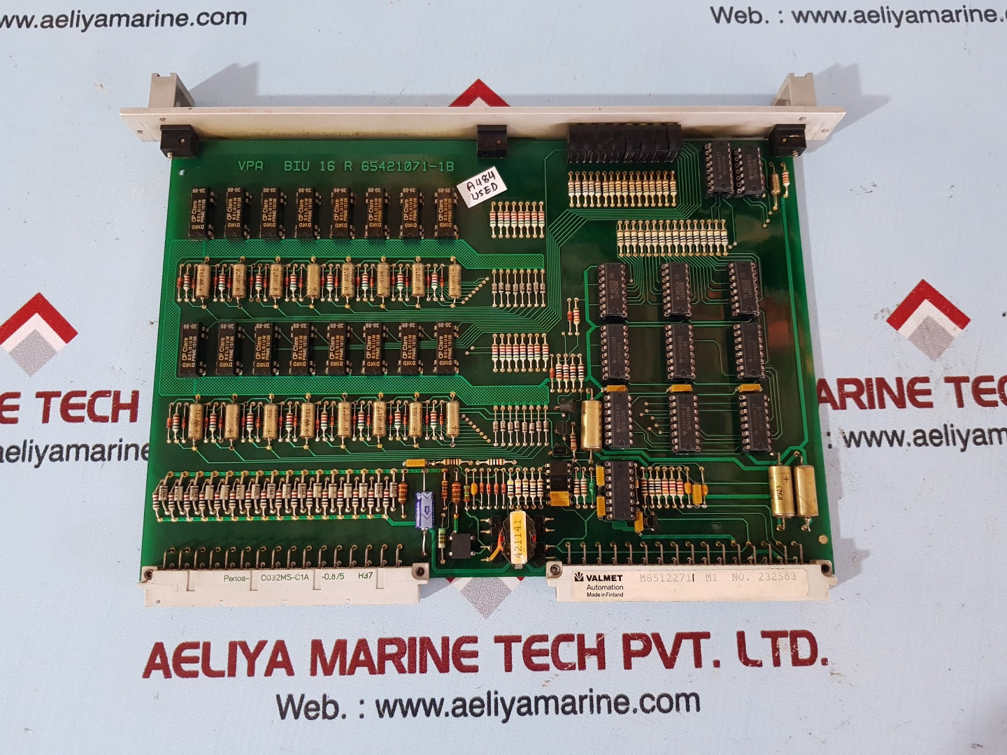 Valmet automation biu 16r pcb card m8512271 m1