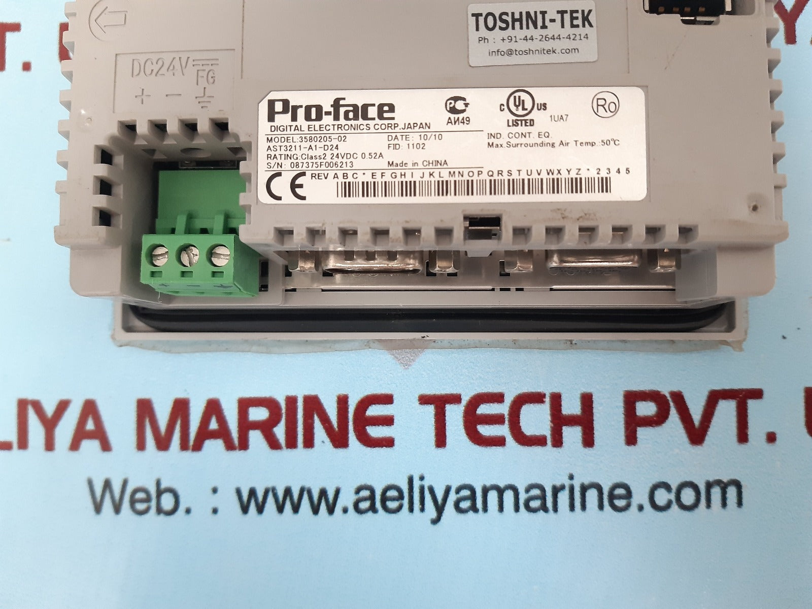 Pro-face ast3211-a1-d24 touch screen panel 3580205-02